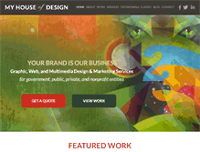 Tablet Screenshot of myhouseofdesign.com